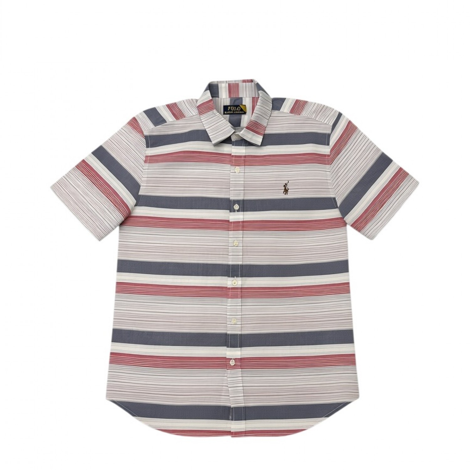 Polo Ralph Lauren Κοντομάνικο Πουκάμισο Ριγέ με Λογότυπο